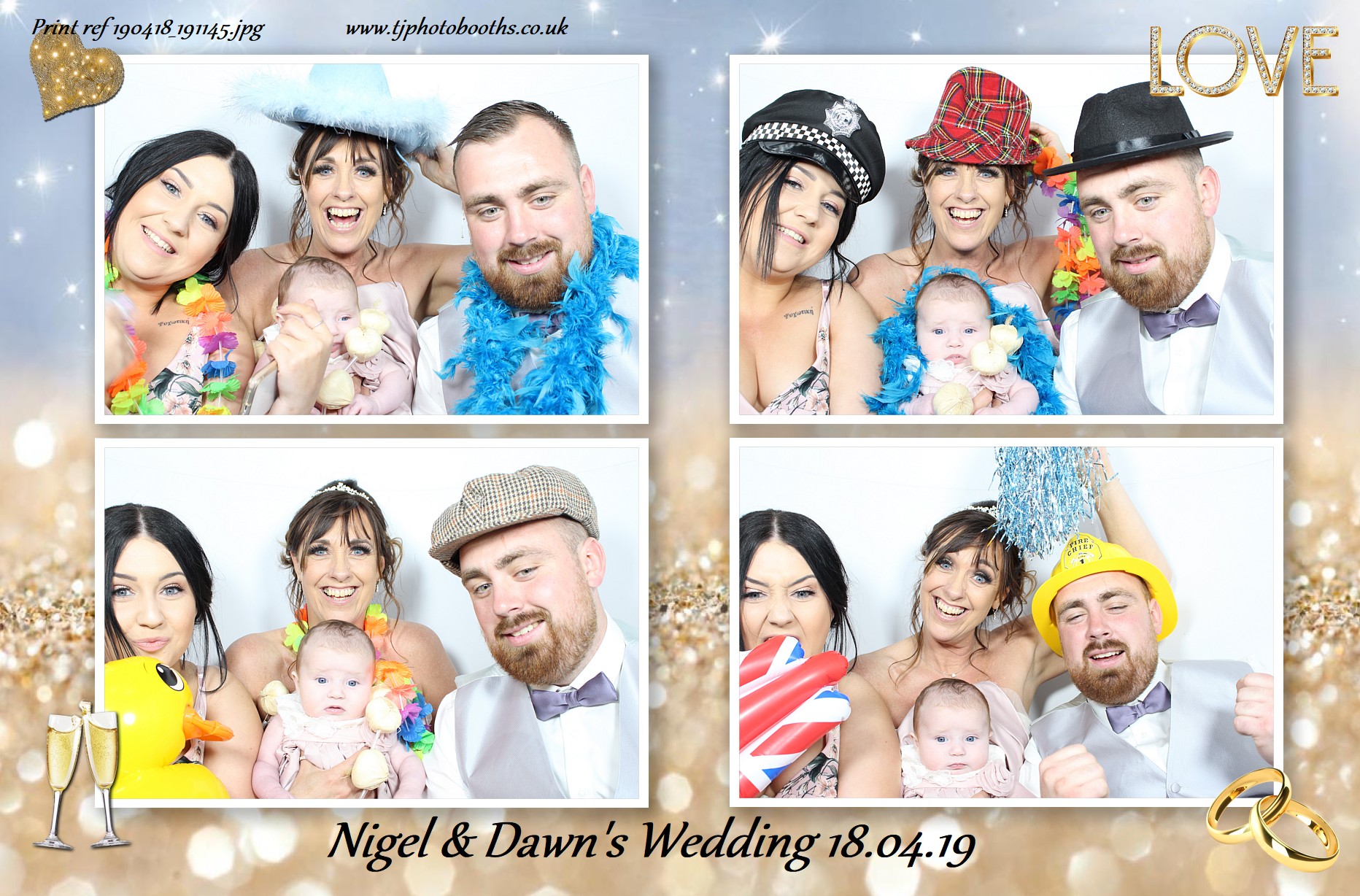 Nigel & Dawn's Wedding | View more photos from the event at gallery.tjphotobooths.co.uk/u/TJPhotobooths/Nigel-Dawns-Wedding